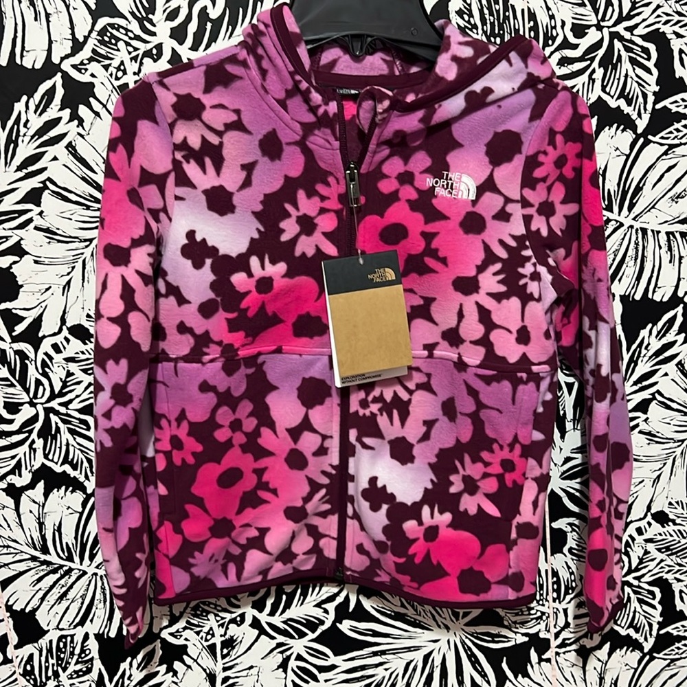 Kids North face zip up